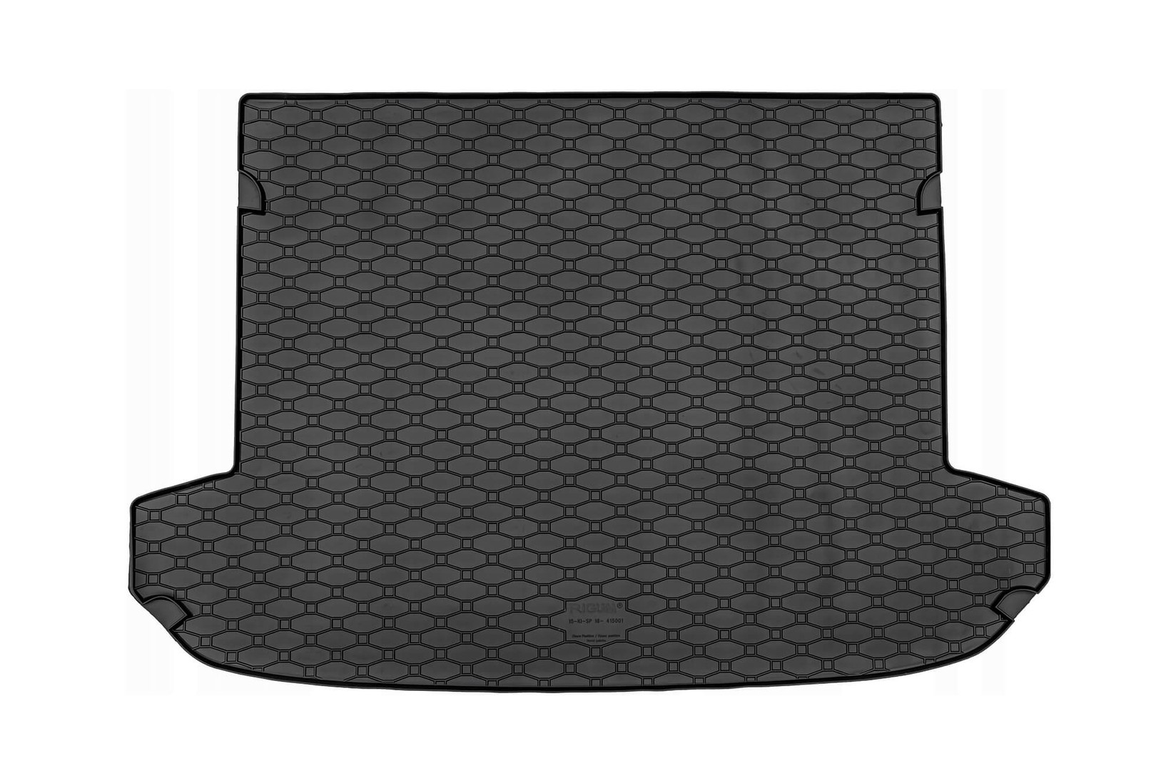 RIGUM Гумена Патосница за багажник за KIA Sportage 2016-2021, црни
