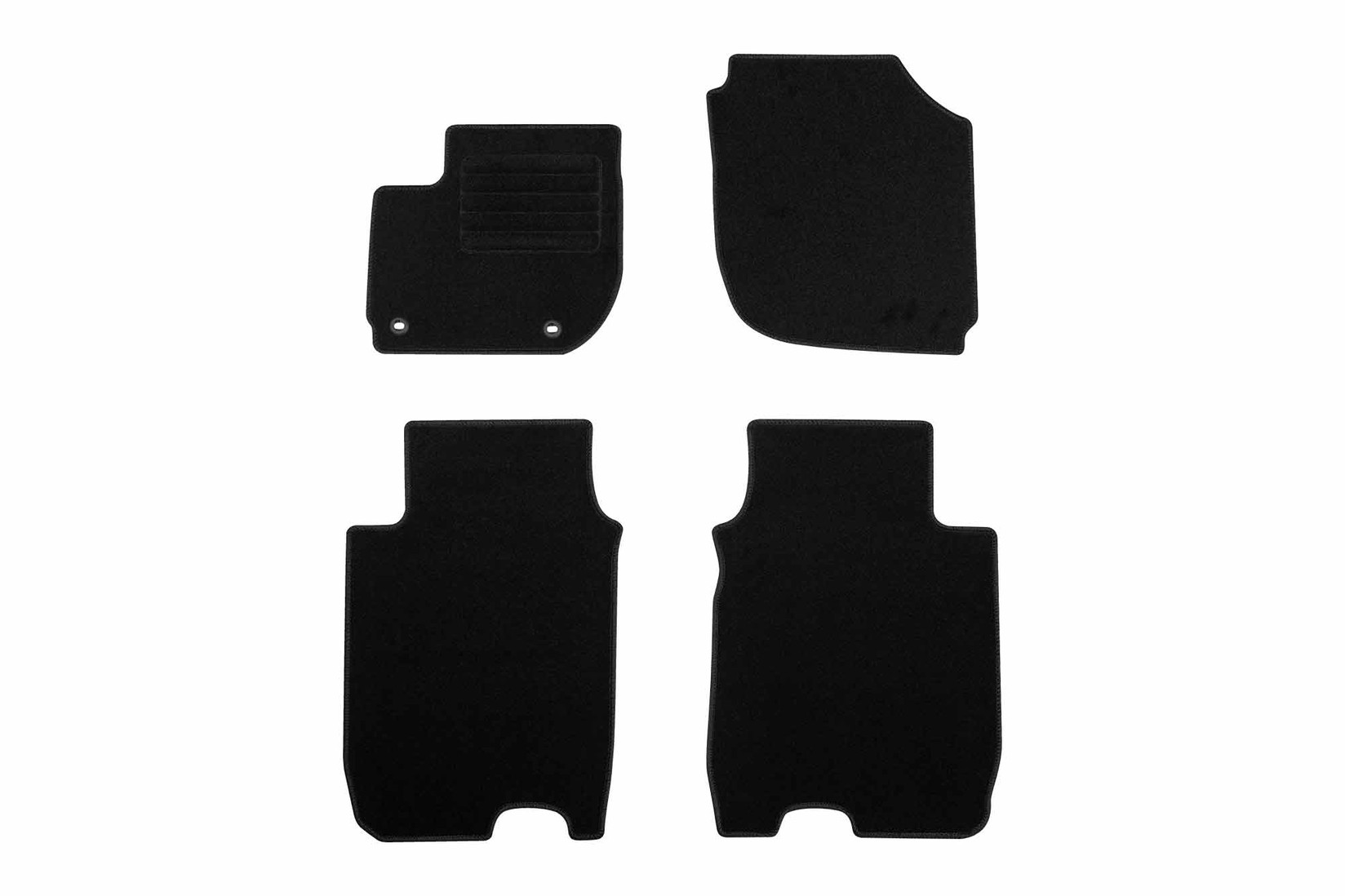 RIGUM Платнени патосници за Honda HR-v 2014-2021, 4 дела, црни