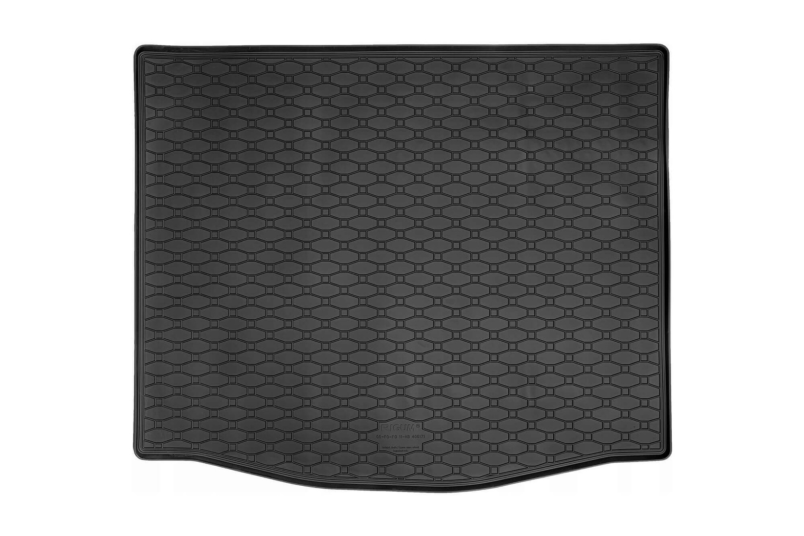 RIGUM Гумена Патосница за багажник за Ford Focus хечбек по 2011 г., со резервна гума
