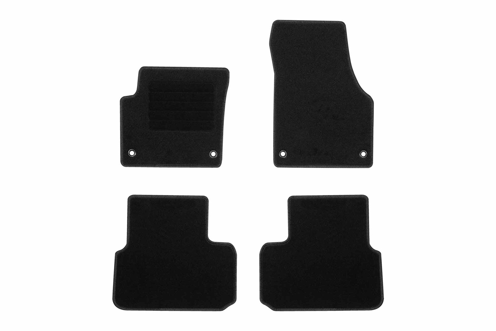 RIGUM Платнени патосници за Land Rover Discovery Sport по 2015 г., 4 дела, црни