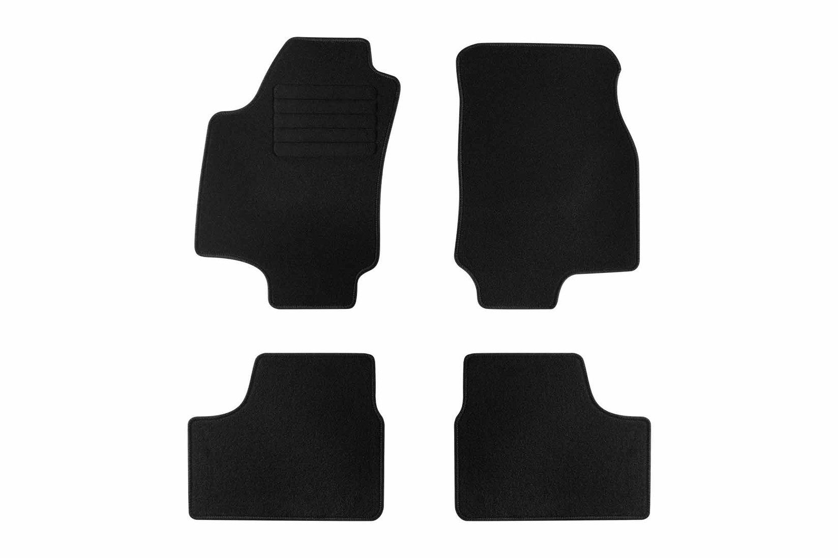 RIGUM Платнени патосници за Opel Astra G 1998-2004, 4 дела, црни