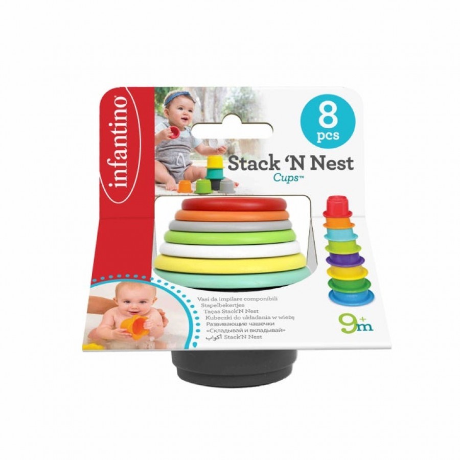 INFANTINO Играчка Stack n nest cups 22115059