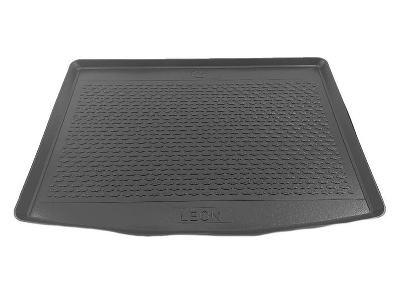 GUMARNY ZUBRI Патосница за багажник за Seat Leon хечбек по 2020 г., също Hybrid, 1 број, црни