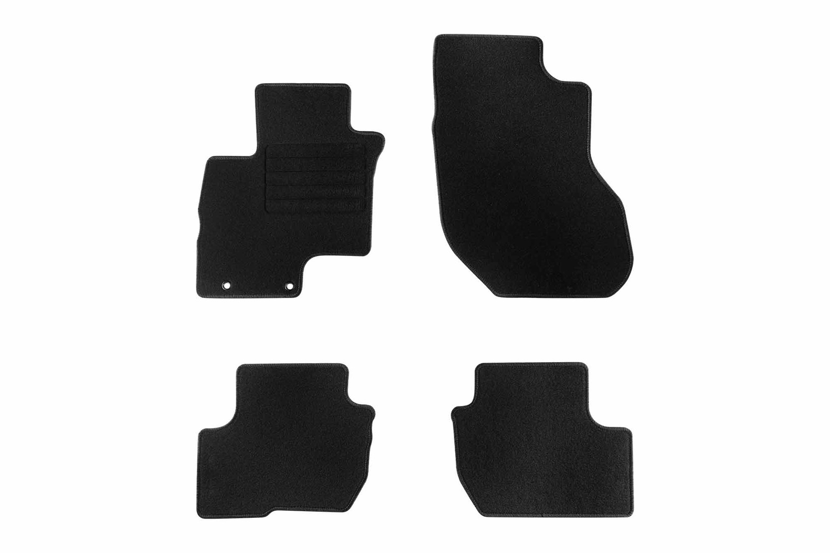 RIGUM Платнени патосници за Mitsubishi Outlander Phev 2012-2021, 4 дела, црни