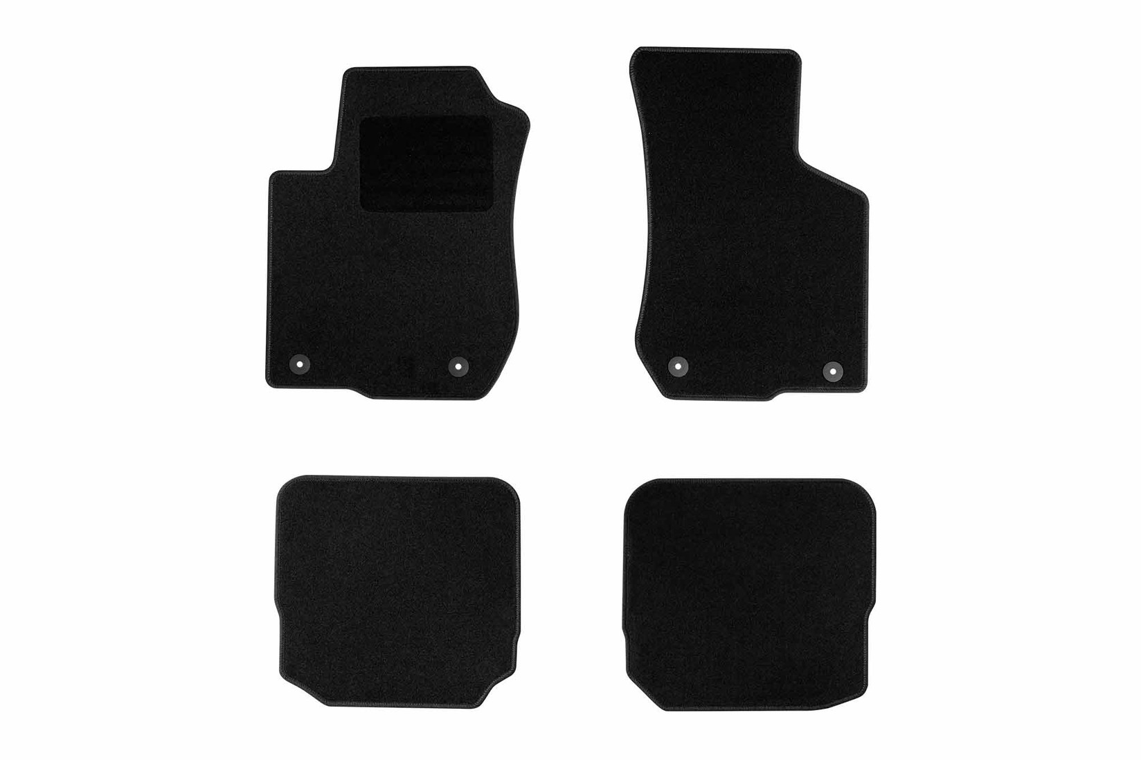 RIGUM Платнени патосници за Audi A3 1996-2003, 4 дела, црни