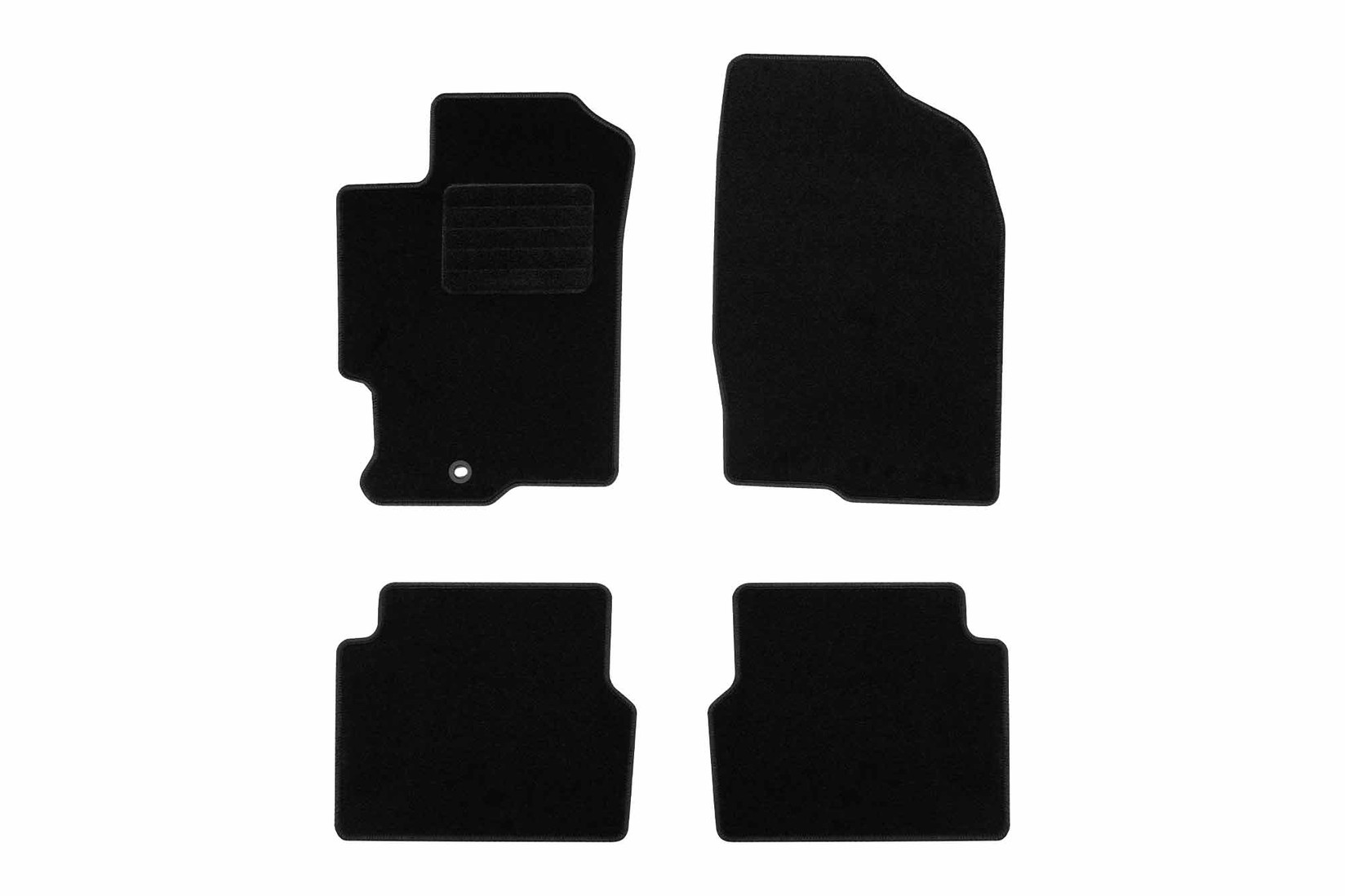 RIGUM Платнени патосници за Mazda 6 2002-2008, 4 дела, црни