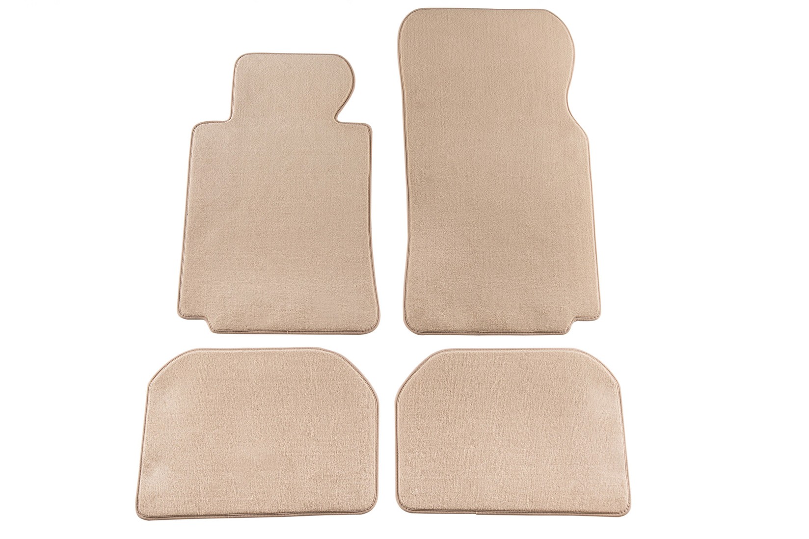 PETEX Платнени патосници за  серија 7 E38 06/1994-11/2002 г. 4 делови кремави(B208) Comet материјал