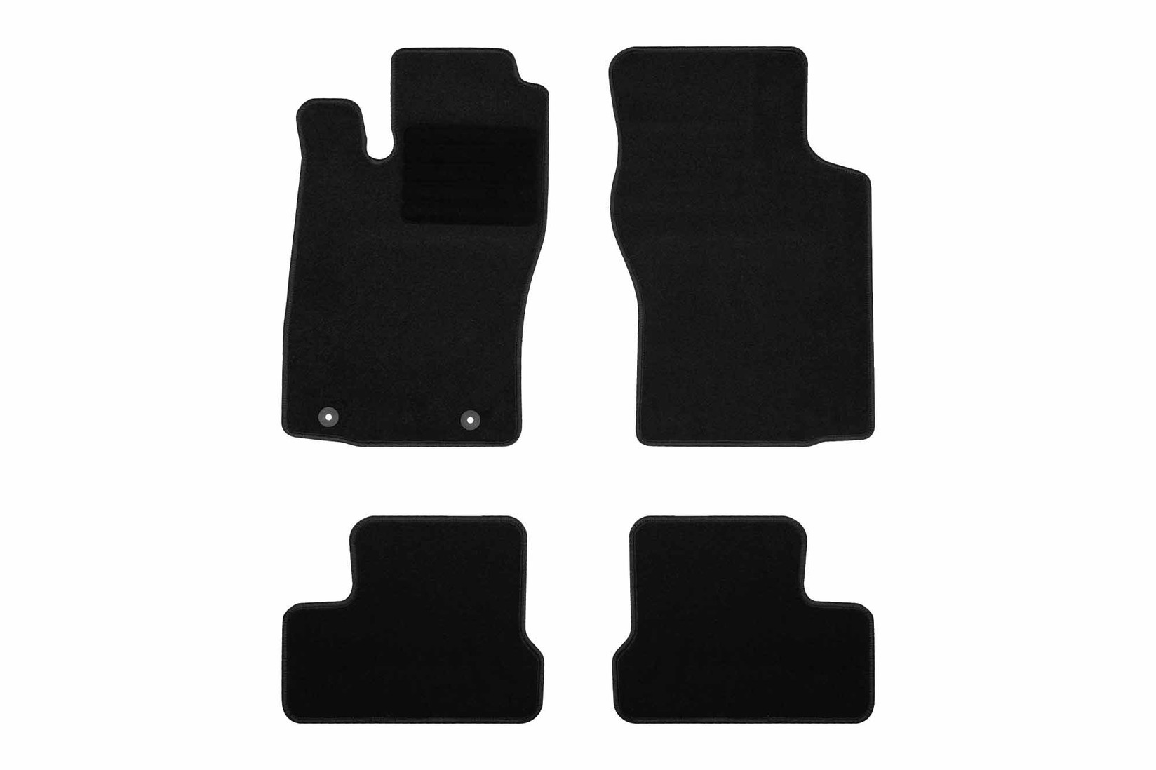 RIGUM Платнени патосници за Opel Astra F 1991-1998, 4 дела, црни