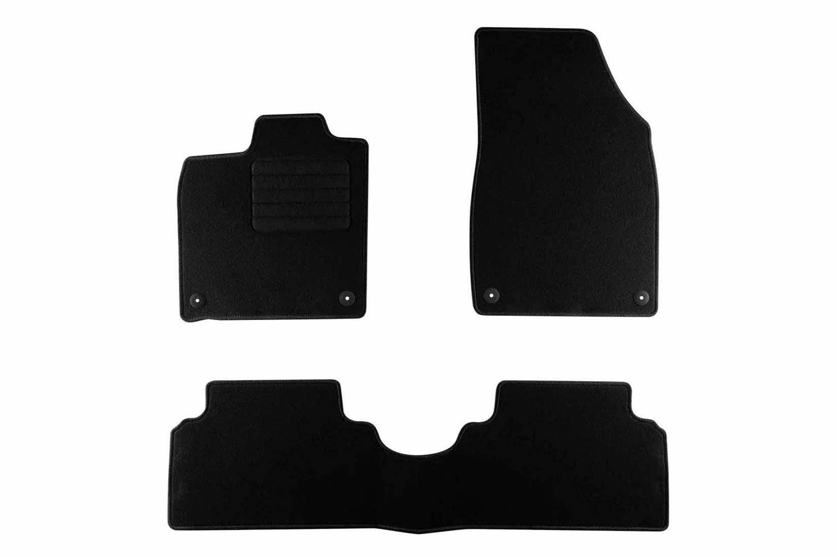 RIGUM Платнени патосници за Seat Cupra Born по 2022 г., 4 дела, црни