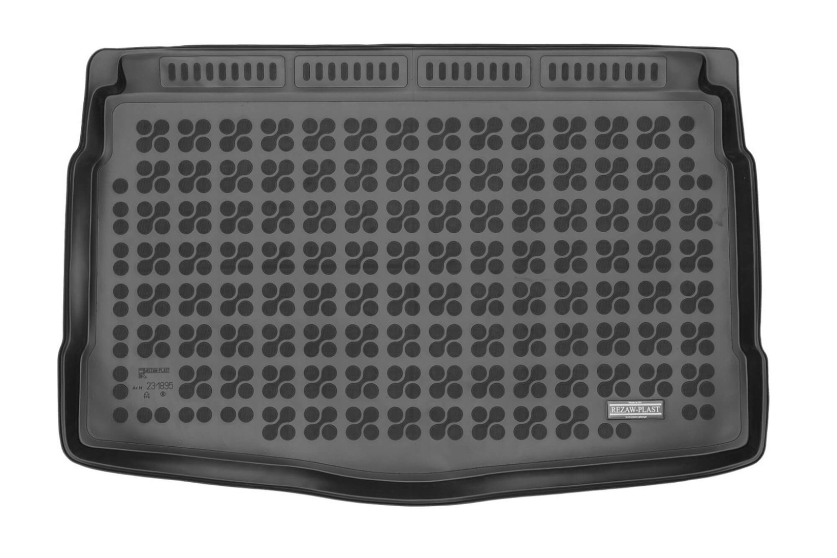 REZAW-PLAST Гумена Патосница за багажник за VW Golf VIII хечбек по 2019 г., во  долна положба на багажникот