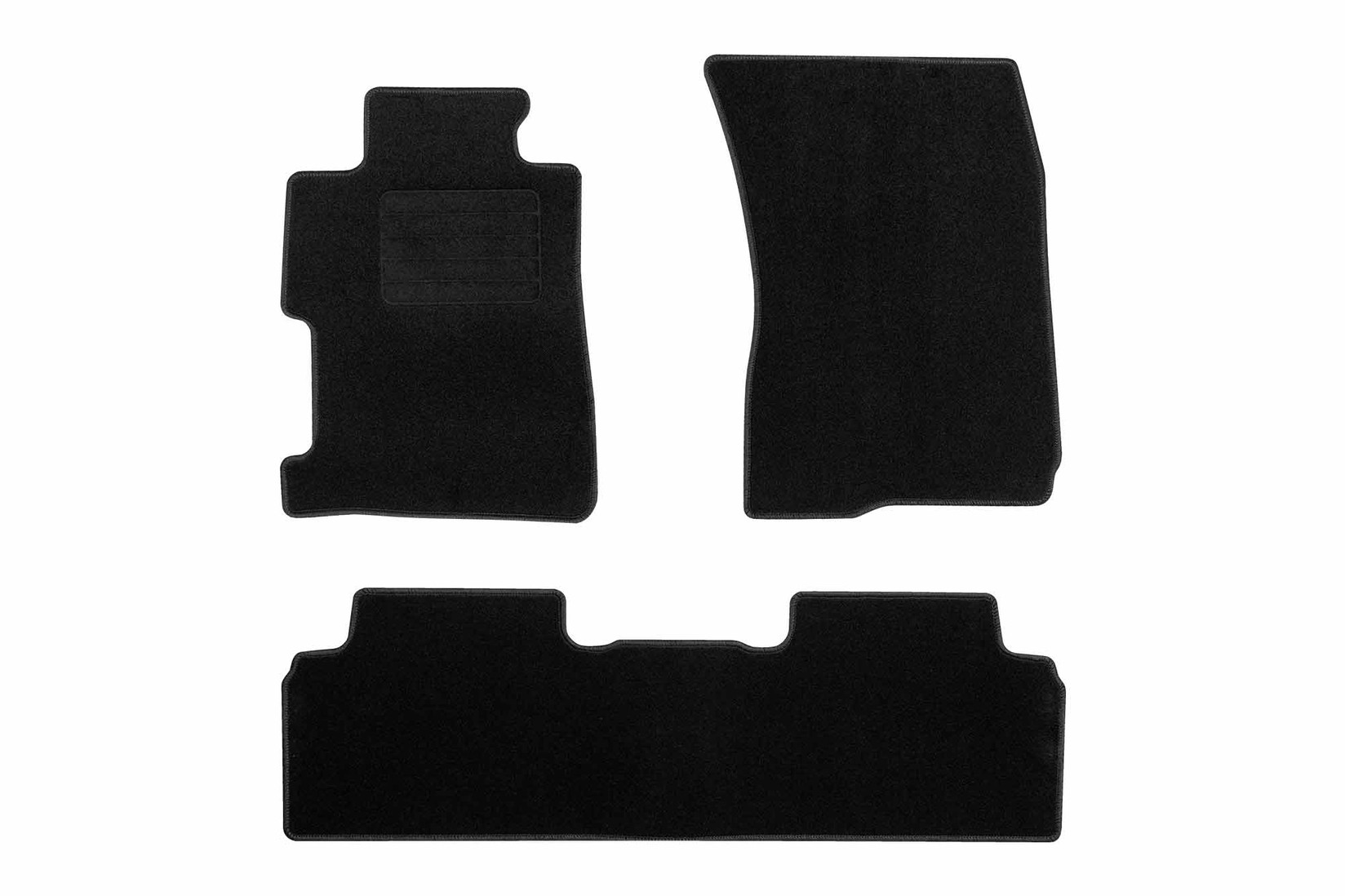 RIGUM Платнени патосници за Honda Civic Sedan 2006-2012, 4 дела, црни