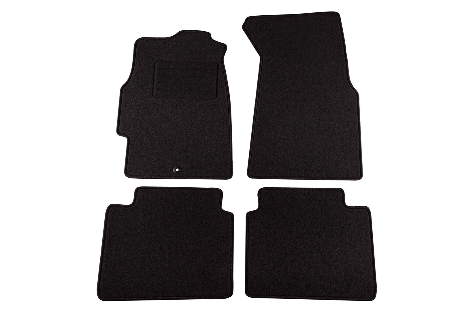 PETEX Платнени патосници за Honda Civic 3 врати 10/1995-1998 4 делови црни Rex материјал