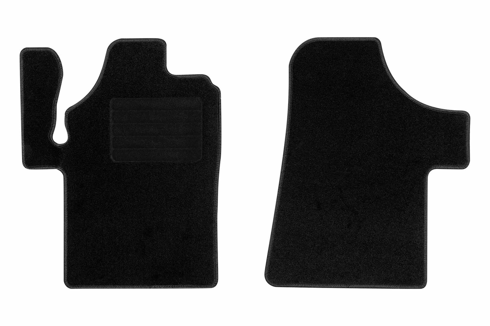 RIGUM Платнени патосници за Mercedes Viano 2003-2014, 4 дела, црни