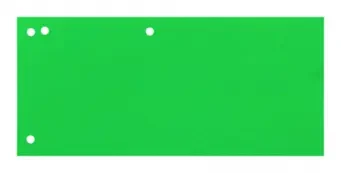 Donau Сепаратор - А4 формат,100 парчиња 235X105mm Зелена боја