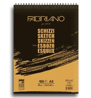 Скетч бук A3 60 листа 90g