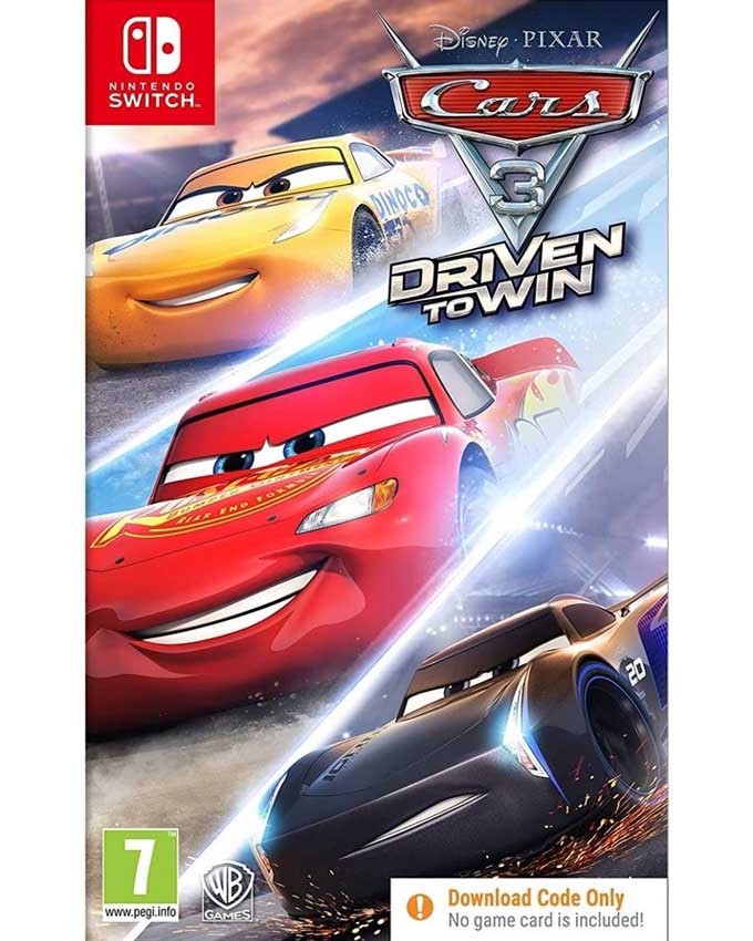 WARNER BROS Nintendo Switch Game Cars 3 Driven to Win Код во кутија