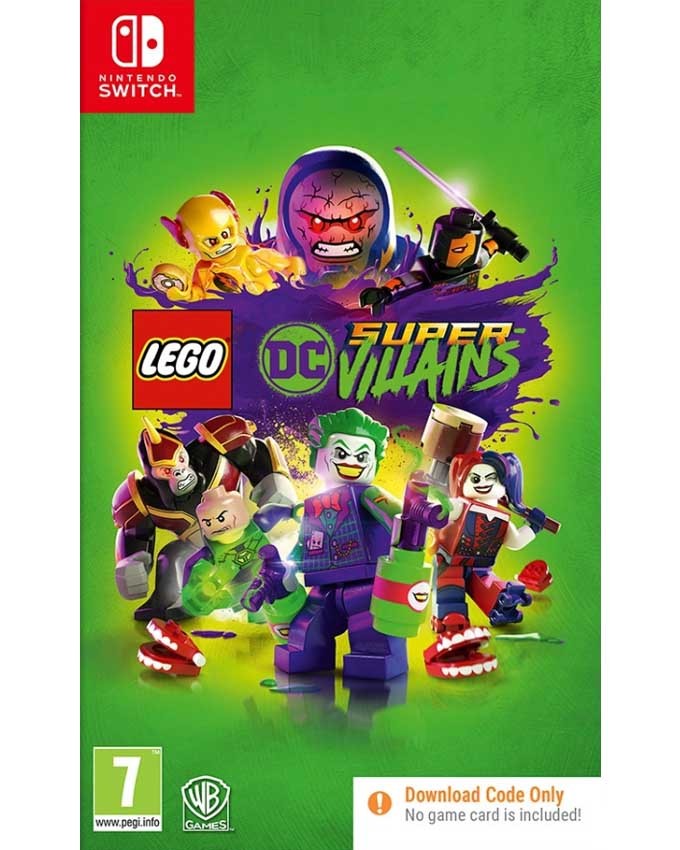 WARNER BROS Nintendo Switch игра LEGO DC Super Villains Код во кутија