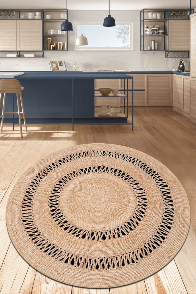 Conceptum Hypnose Carpet Jute 120, O120cm, Шарена