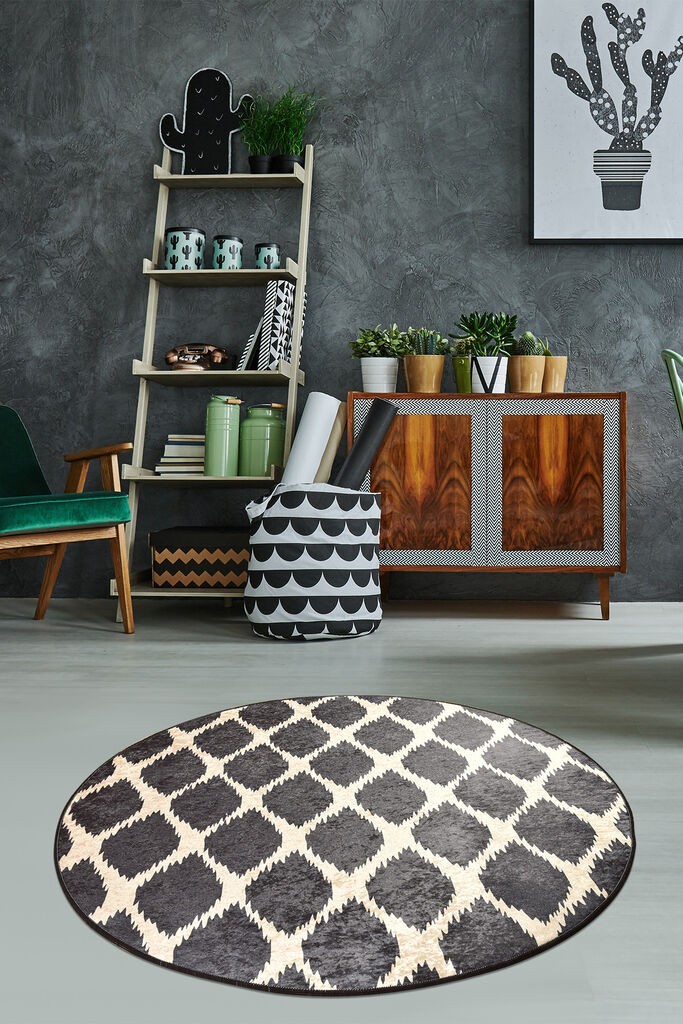 Сенка за тепих Conceptum Hypnose, O100cm, Шарена