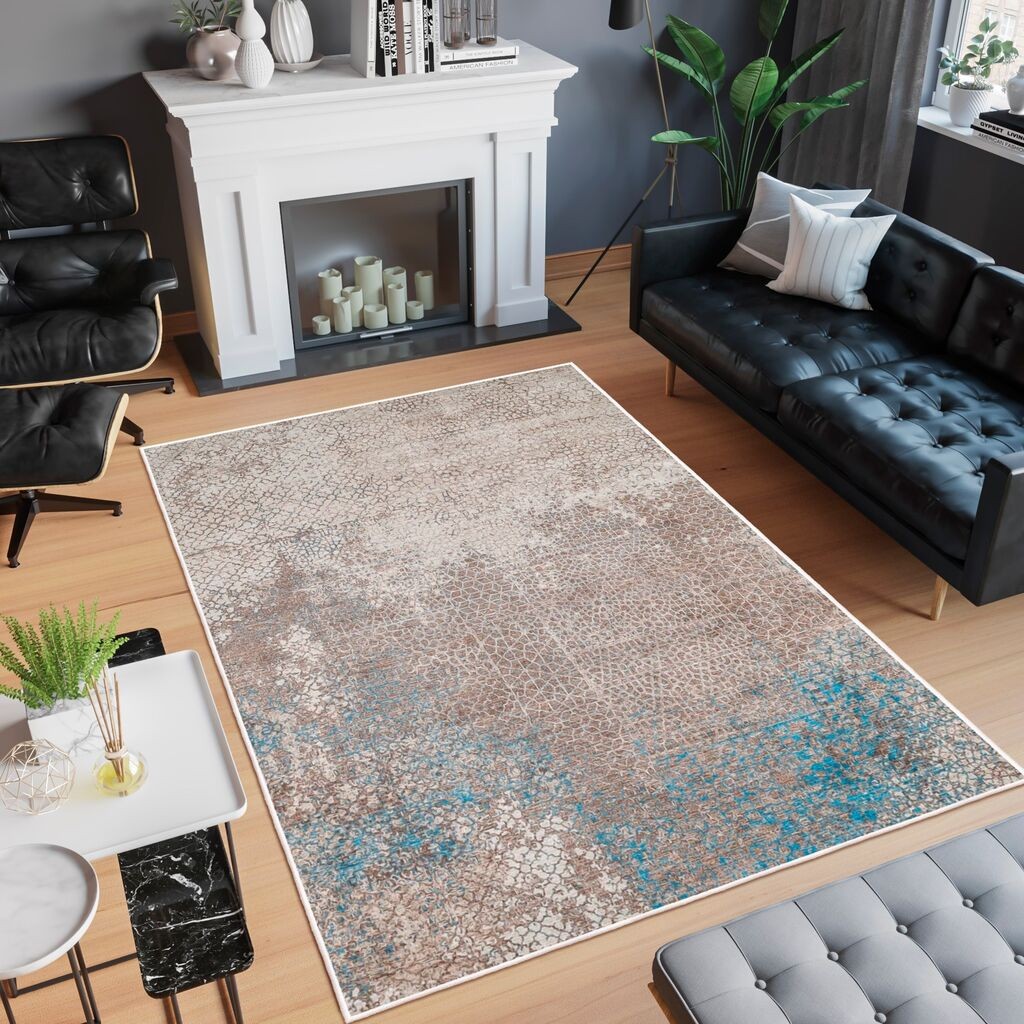 Conceptum Hypnose тепих Woobtny0249, 160x230cm, кафеава