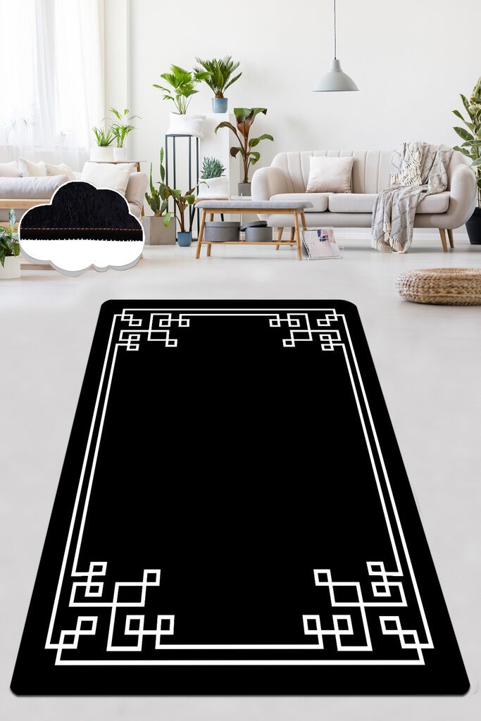 Conceptum Hypnose Carpet Honestus, 120x180cm, црно-бел