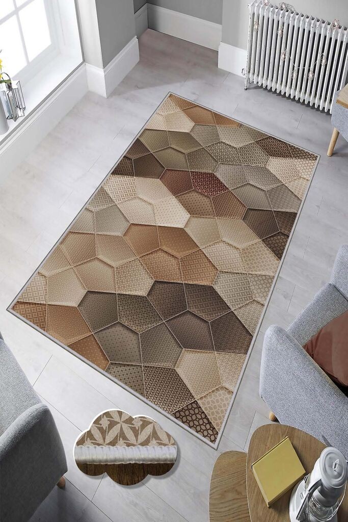 Conceptum Hypnose Carpet Hmnt852, 50x80cm, Шарена
