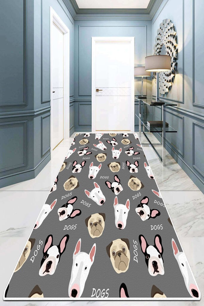 Conceptum Hypnose Carpet Chiens, 80x120cm, сива боја