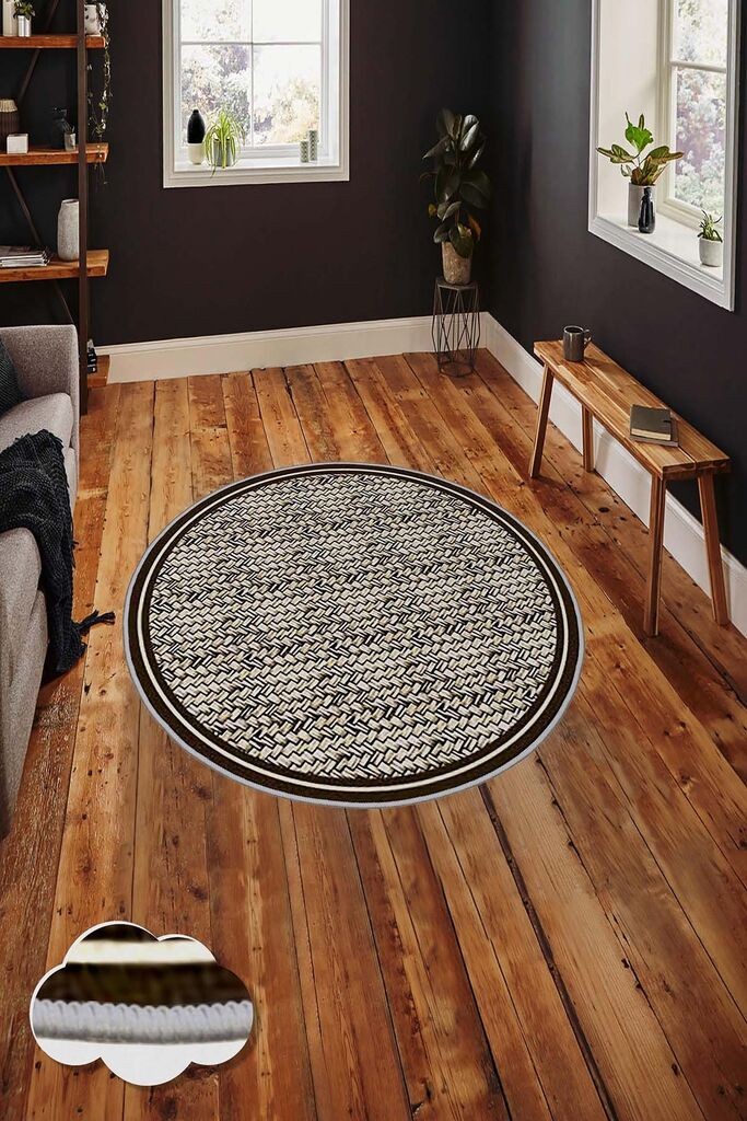 Conceptum Hypnose тепих Hmnt931, O80cm, Шарена