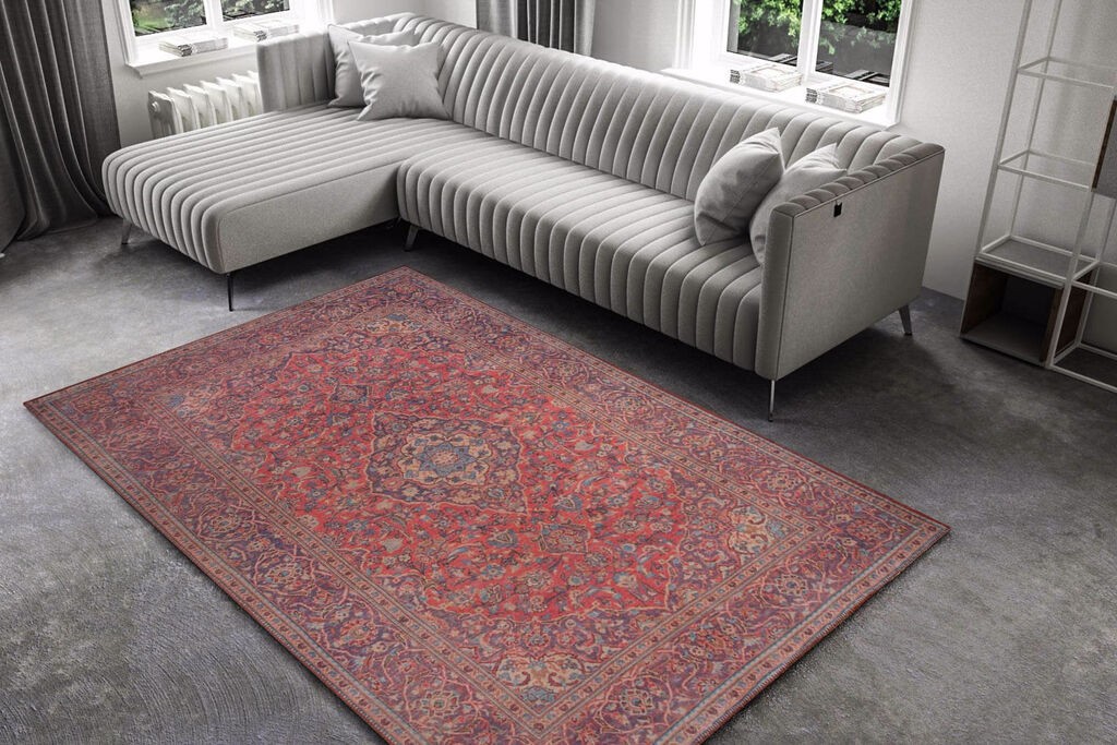 Conceptum Hypnose Carpet Blues Chenille 53, 75x230cm, црвено