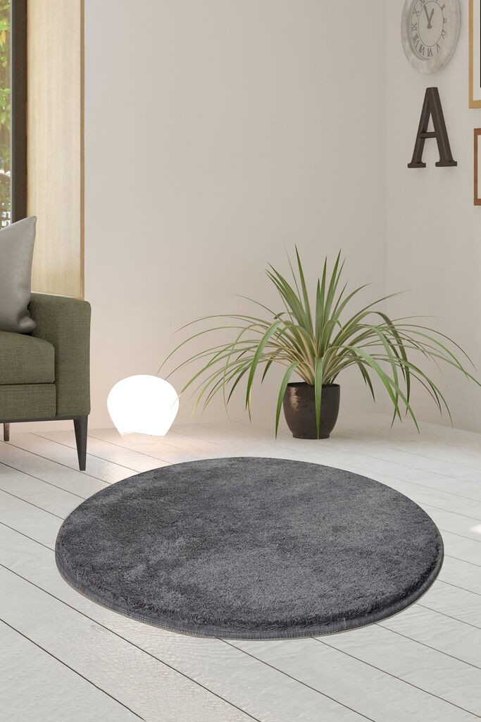 Conceptum Hypnose Carpet Milano, O90cm, сив