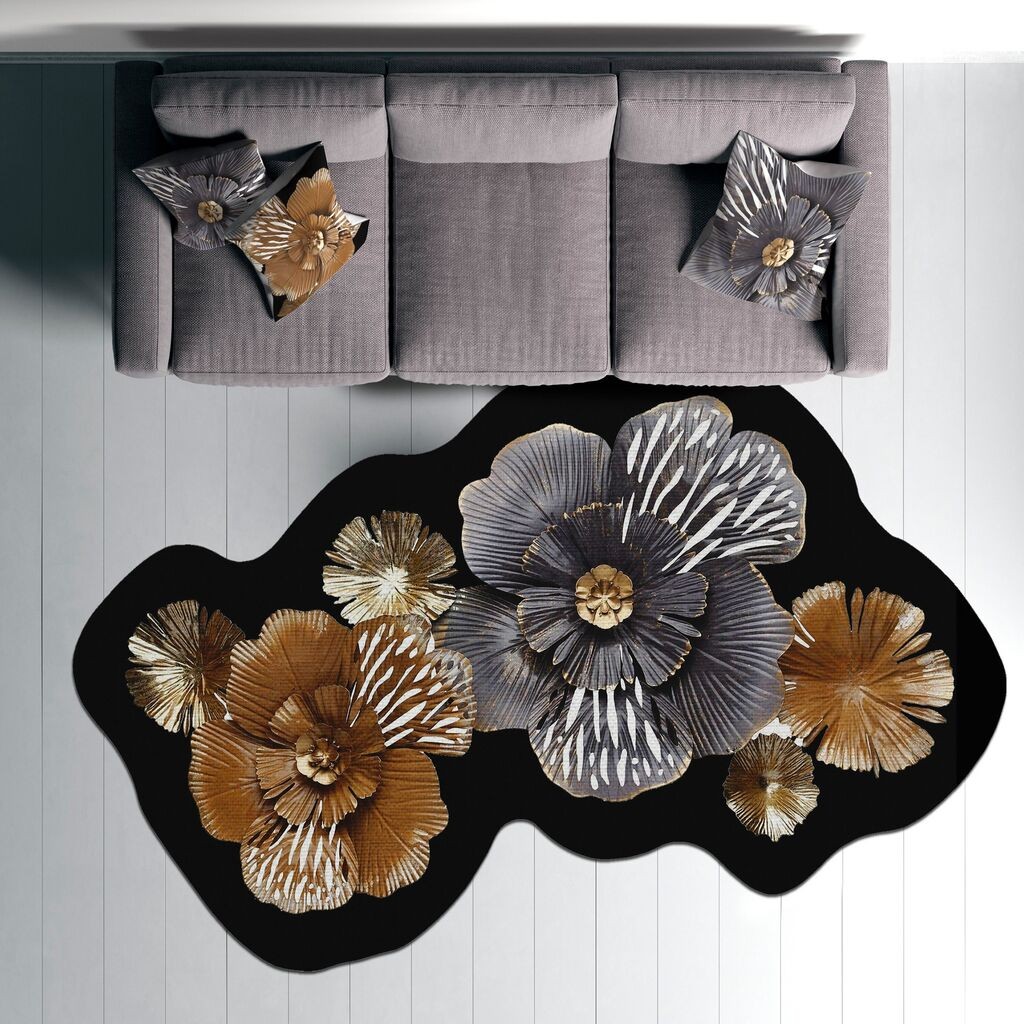 Conceptum Hypnose тепих Wookece1290, 40x60cm, црна