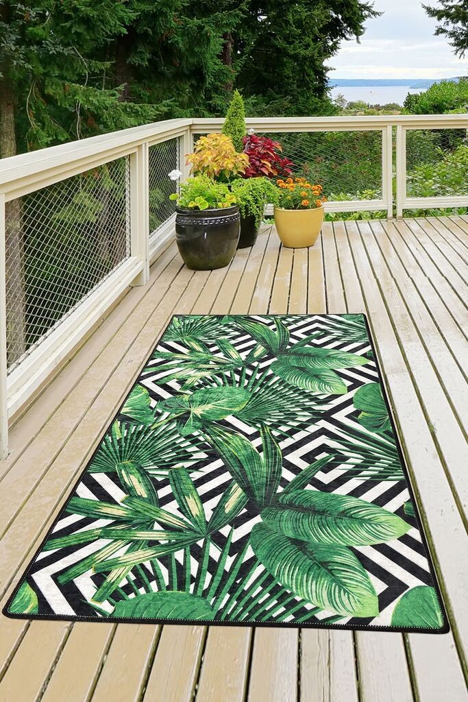 Conceptum Hypnose Carpet Tropic, 140x190cm, зелен