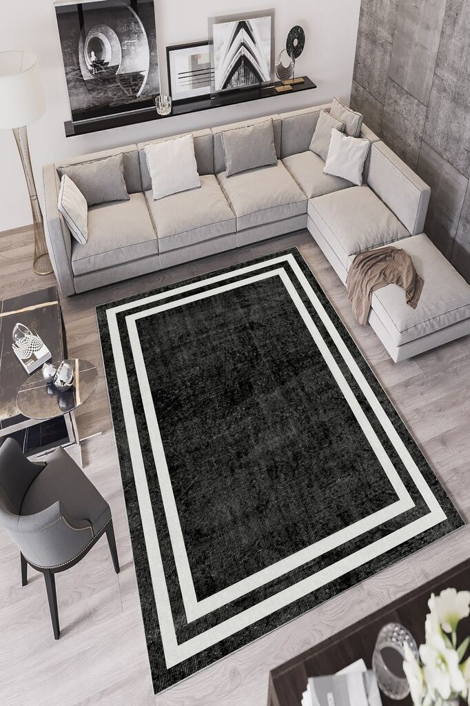 Conceptum Hypnose тепих W837, 80x120cm, црн