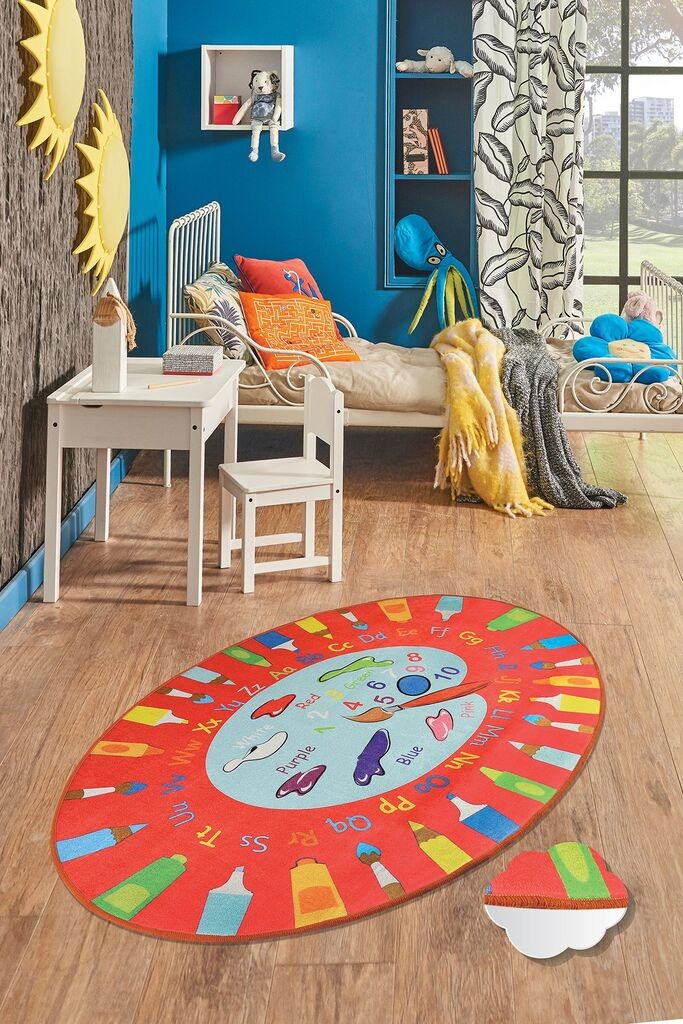 Conceptum Hypnose Carpet Palette, 100x160cm, Црвена