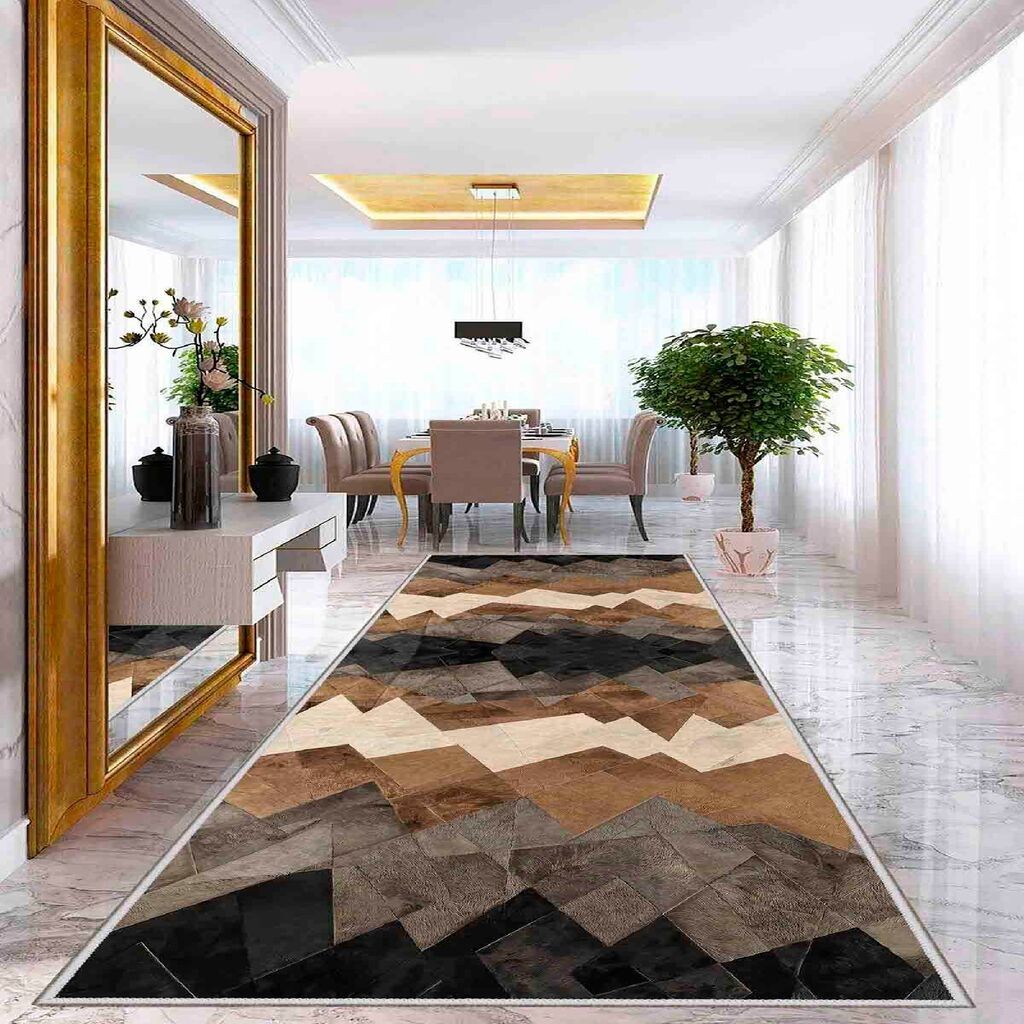 Conceptum Hypnose Carpet Wooylk0101, 80x250cm, кафеава