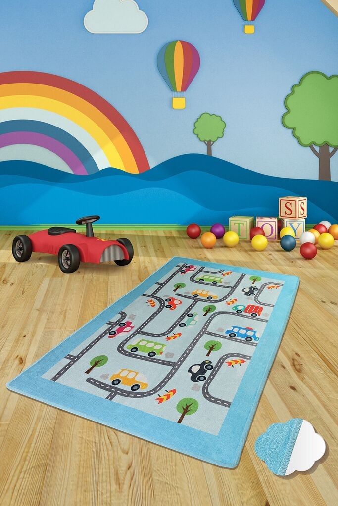 Conceptum Hypnose Carpet Baby Cars, 140x190cm, Шарени