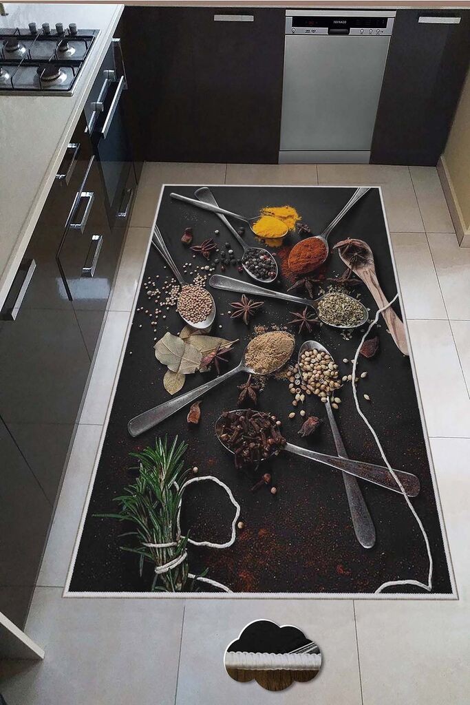 Conceptum Hypnose Carpet Hmnt563, 80x50cm, Шарена