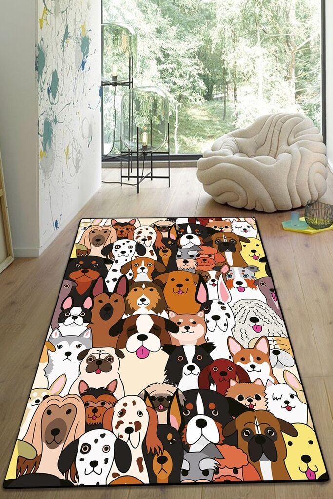 Conceptum Hypnose Carpet Hond, 80x120cm, Шарена