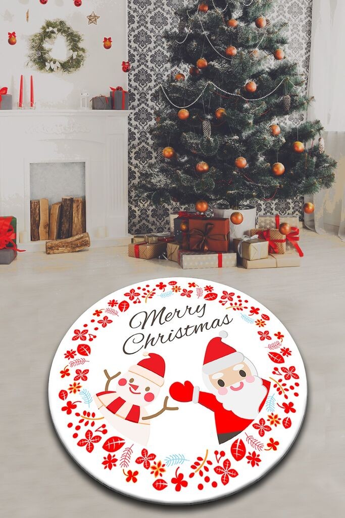 Conceptum Hypnose Carpet Gianoen, O100cm, бел