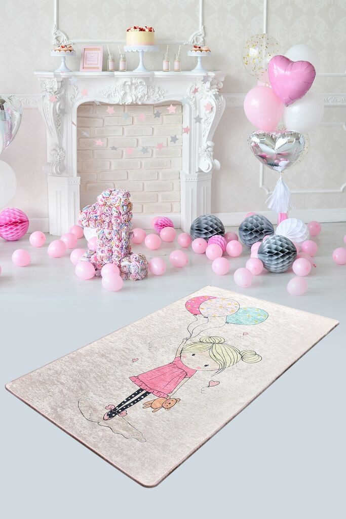 Концепт хипнозен тепих мало девојче, 140x190cm, Шарена