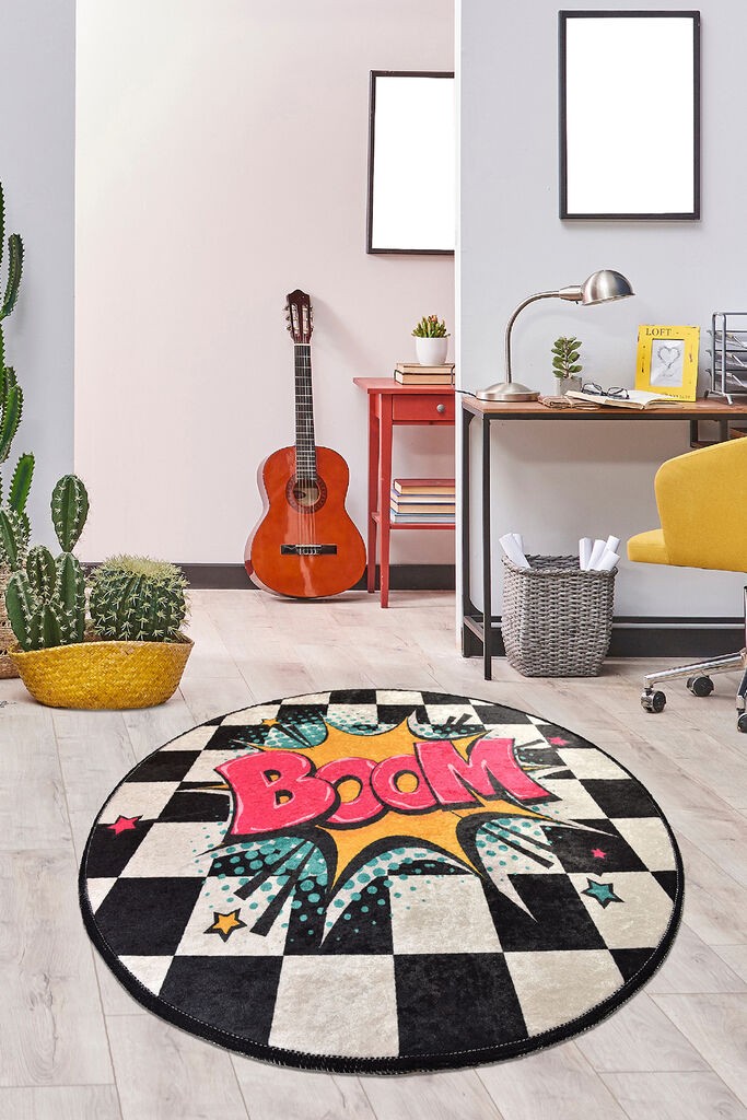 Conceptum Hypnose тепих Бум, O100cm, Шарена