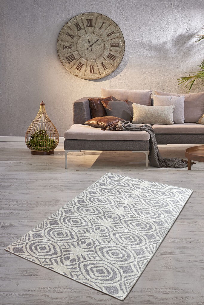Conceptum Hypnose Carpet Blome, 60x140cm, сива боја