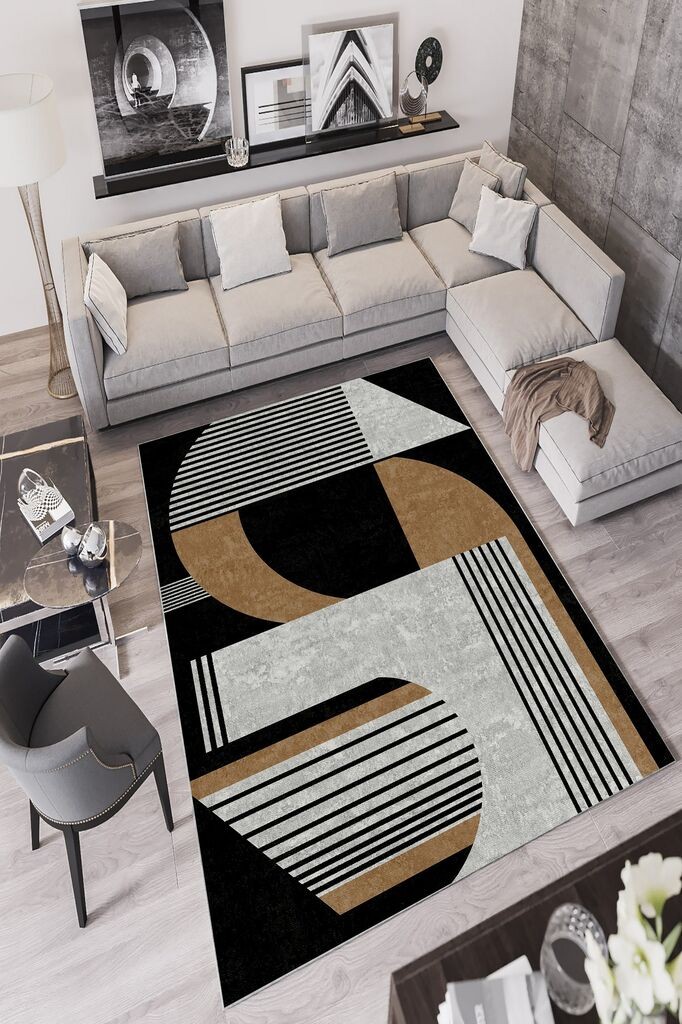 Conceptum Hypnose тепих W725, 160x230cm, црн