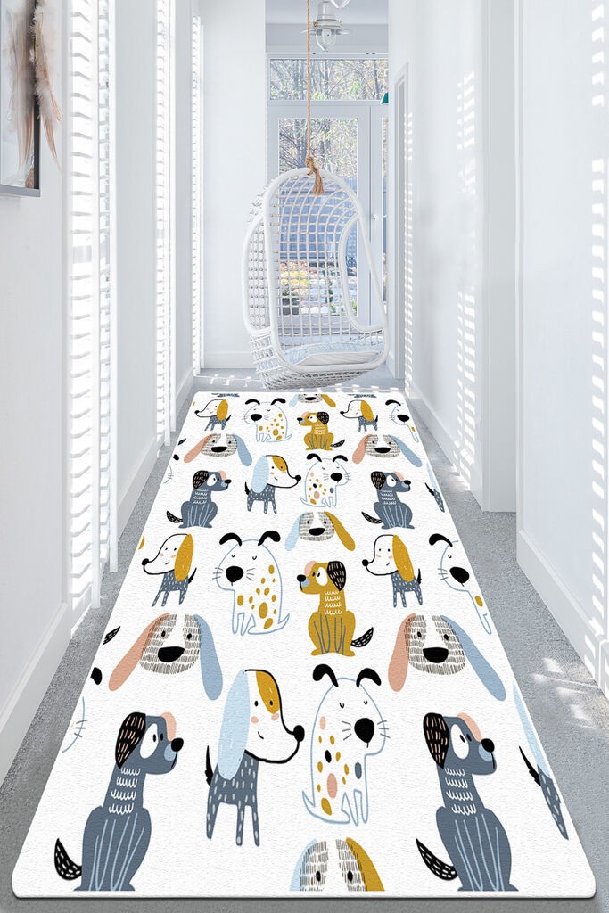 Conceptum Hypnose Carpet Breeds Dog, 80x200cm, Шарена