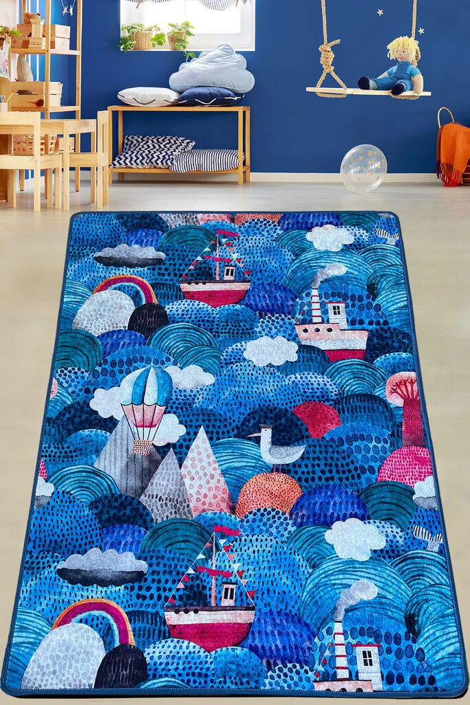 Conceptum Hypnose Carpet Superior, 200x290cm, Сина