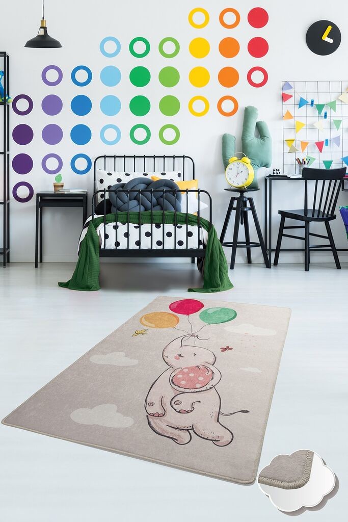 Балони за тепих Conceptum Hypnose, 140x190cm, сива боја