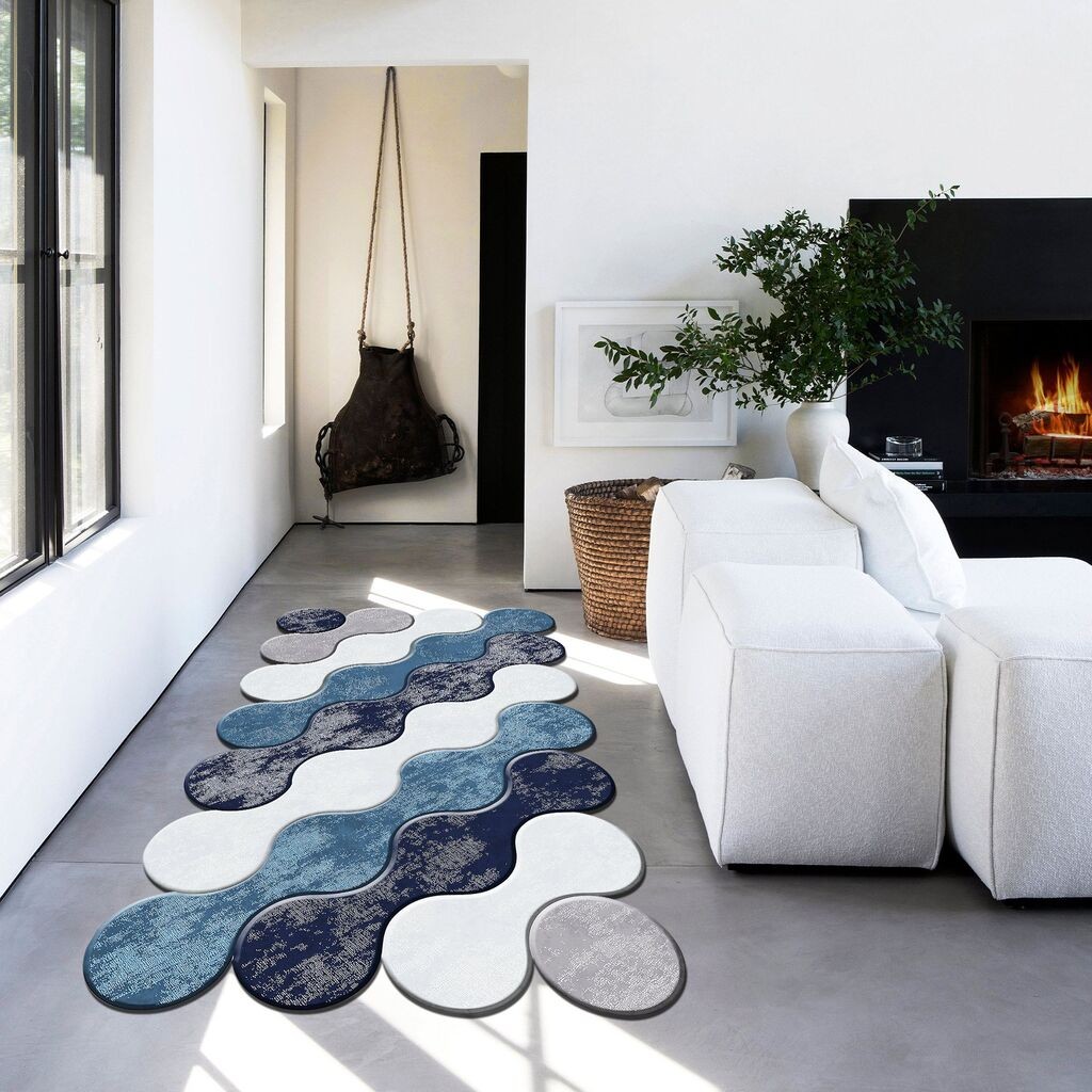 Conceptum Hypnose тепих Wookece298, 100x200cm, сина