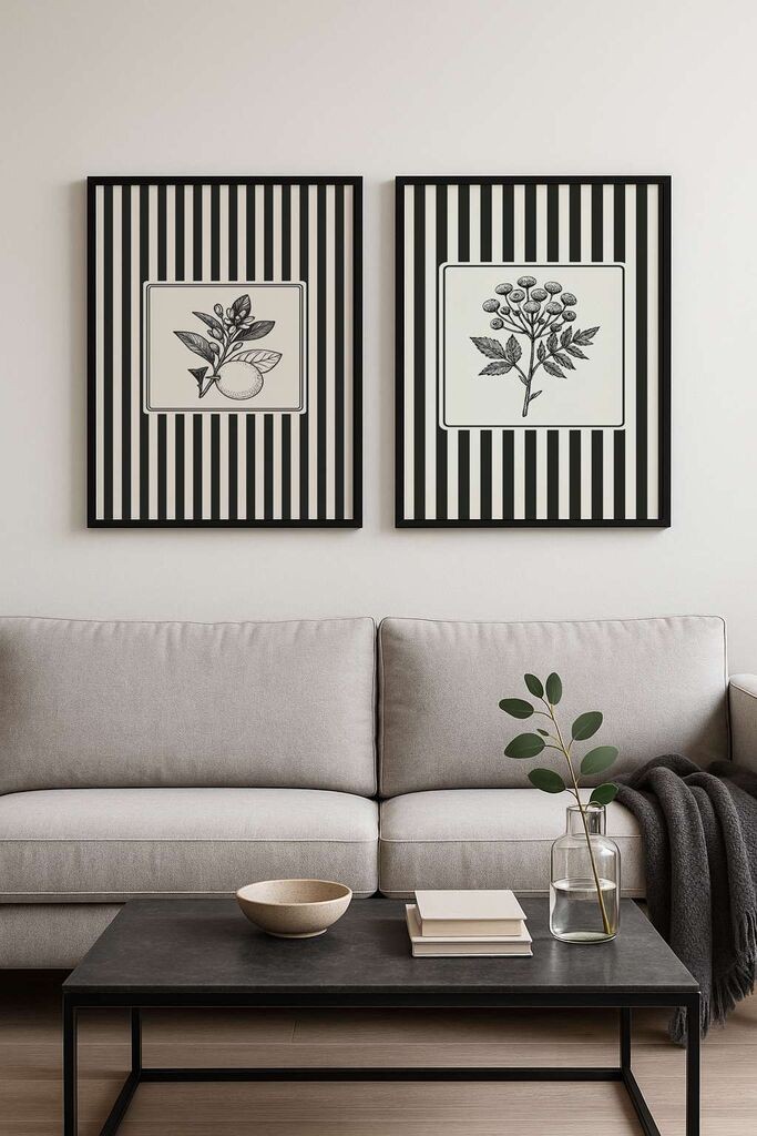 Wallity врамена слика Czgl5-30 x 40, 30x40 см, 2 дела