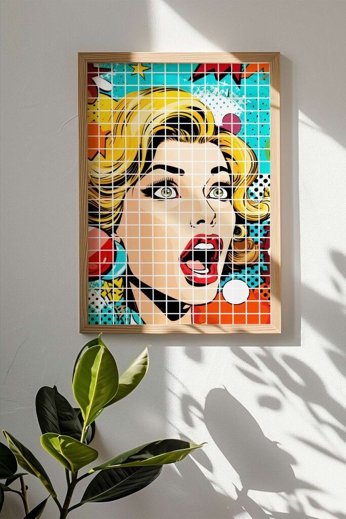 Врамена слика Wallity Popkare29, 33x48 см