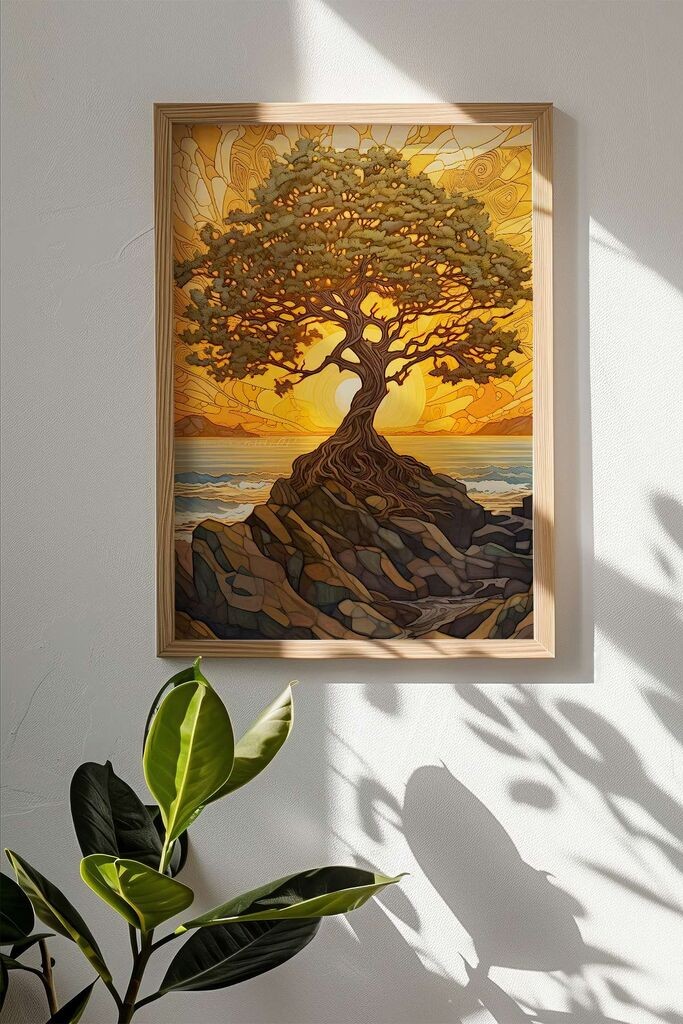 Врамена слика Wallity Mscartmdl36, 33x48 см